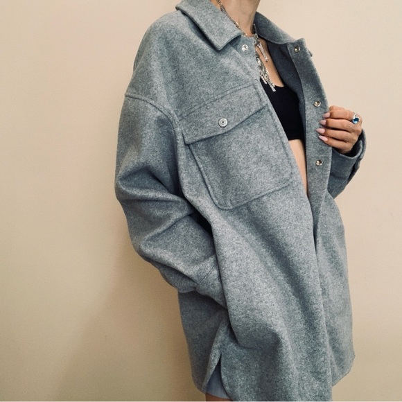 Brand new free people- bunny grey size L - Picture 7 of 15